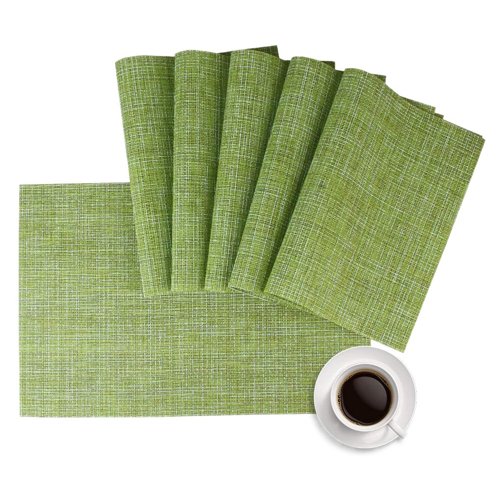 Amazon multi-color mantel a juego Mesa toalla Mesa estera arena olla estera adecuado para el hogar cocina decoración PVC occidental mantel