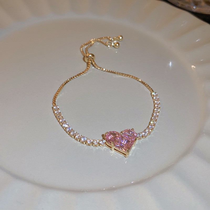 Pulsera de flores de metal transfronteriza europea y americana, nicho femenino, sentido de alta gama, pulsera simple y versátil, accesorios de joyería de lujo ligeros de moda