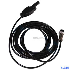 Cross-border TIG welding gun with cord switch 4.3M cord TIG welding machine torch accessory switch cord GX16 aviation plug