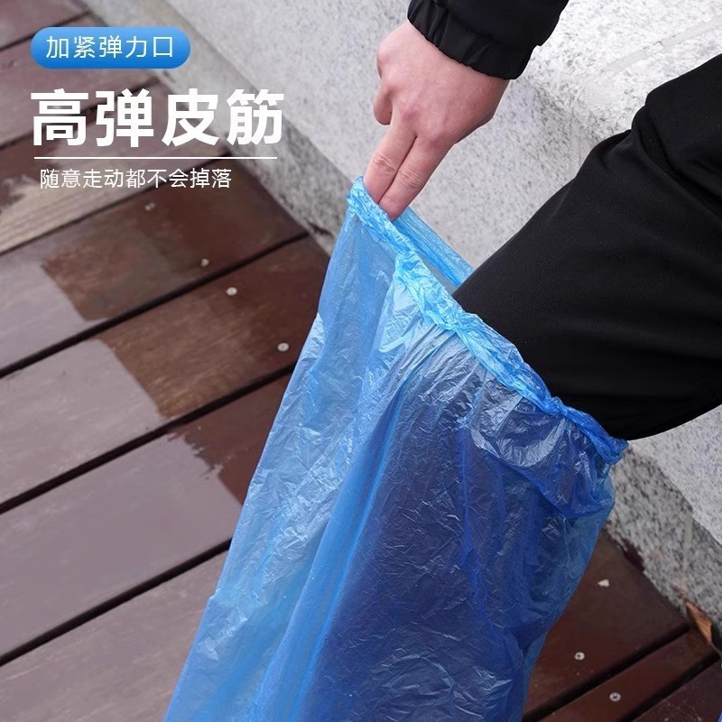 使い捨て雨靴靴カバー卸売り屋外雨の日防水滑り止め透明プラスチック厚い耐磨耗足カバー防雨|undefined