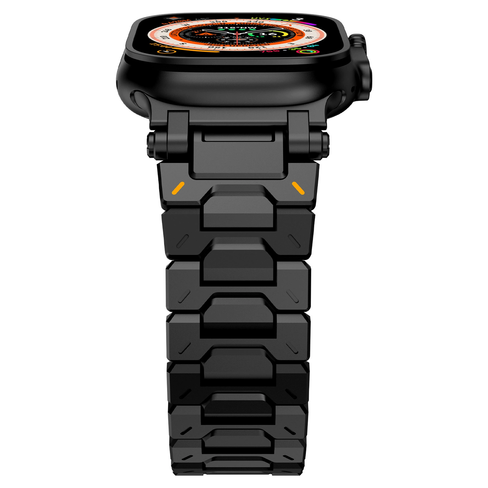 ticmate Explorer: ремешок из нержавеющей стали для Apple Watch Ultra, цвета серебряный, титановый, черный