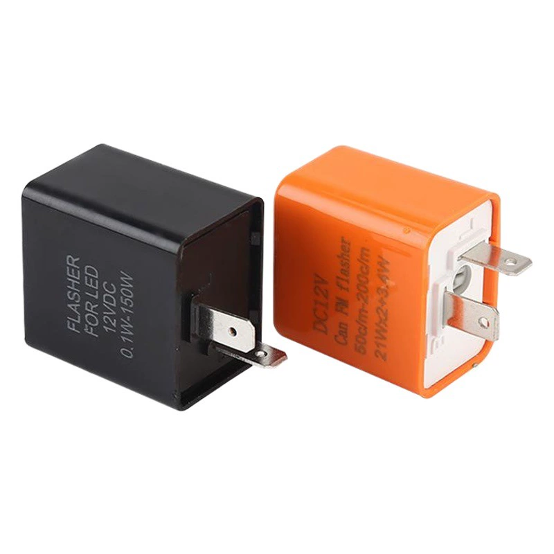 Производитель мотоциклов Светодиодная Регулируемая мигалка с защитой от короткого замыкания 12 В Универсальная трамвайная двухножная мигалка