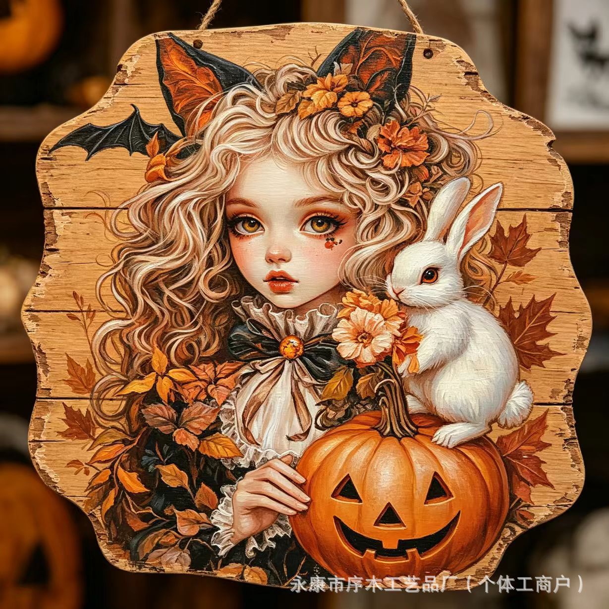 Castillo de calabazas de Halloween 79