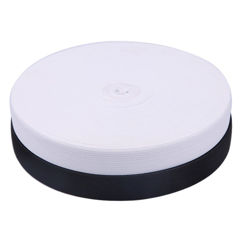 Фабрика оптовая белая резина плоская эластичная крючок с широким эластичная шнурок