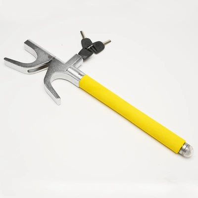 handle lock multifunctional, Car lock - yellow