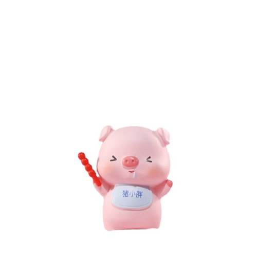 Pig Little Diary Blind Box Creative Cartoon Resin Pig Ornaments Trendy Figures Mini Doll Gift Wholesale
