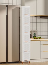 厨房冰箱卫生间夹缝收纳柜窄缝边角置物架缝隙柜子储物柜侧边防水