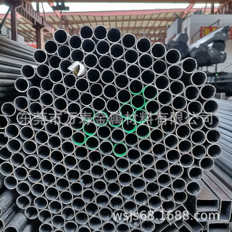 珠三角批发圆铁管铁管方形铁管六角管扇形管异形管可定材质家具管