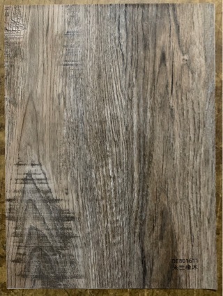 长安厂家生产环保PVC竹木纤维集成墙板包覆膜碳晶板木饰面平贴膜