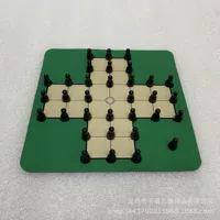 Одиночный аристократический шахматный одиночный шахматный solitaire шахматная доска 24 см можно использовать в качестве коврика для мыши около 120 г