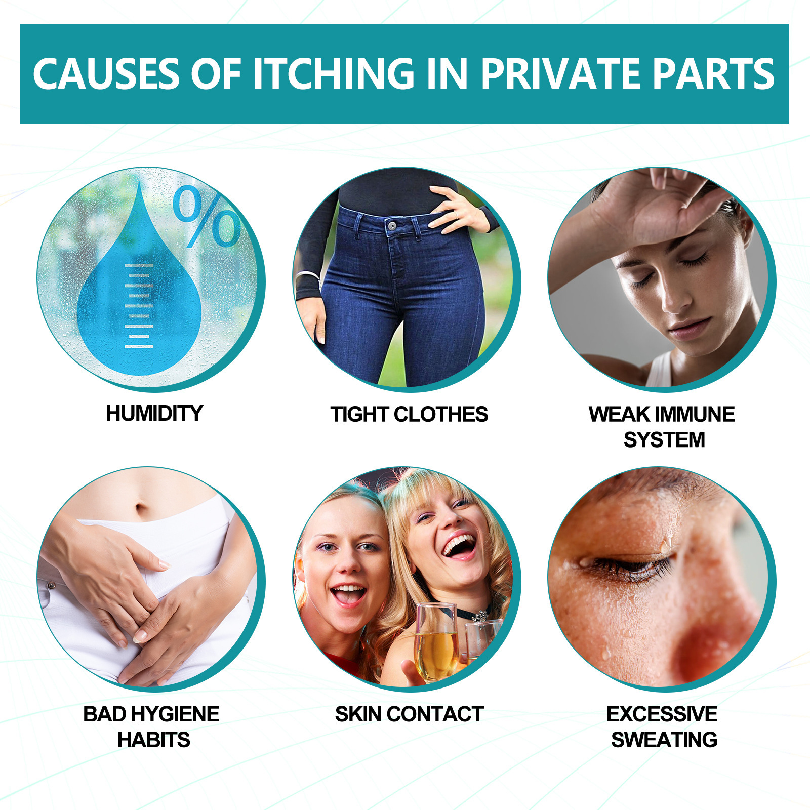 EELHOE Női Bőrápoló Spray a viszketés és kellemetlen érzés enyhítésére, a testszag megszüntetésére és a női bőr gyengéd ápolására_voghion.com