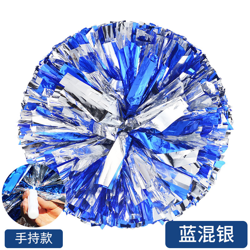 Porristas Bola de flores porristas mano flor mano sacudida flor danza rendimiento mano flor porristas flor bola de color rendimiento