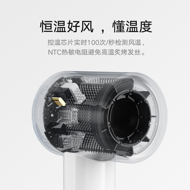 Mijia 高速ヘアドライヤー H501SE 高風力、高速、ハイパワー、マイナスイオンヘアケア、ホーム寮に適しています。|undefined