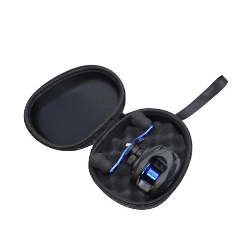 Best-selling EVA spinning reel bag, water drop shape, casting reel, pontoon fishing reel, portable hard shell protective case, anti-fall storage bag