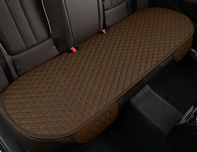 Seat cushion, seat cover | Covers, Foreign Trade Manufacturers, Linen Material - brown-color-single-piece-in-the-back-row