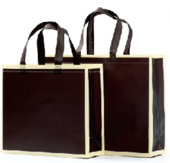 Bolsa de compras de ropa no tejida impresión creativa almacenamiento bolsas de tela no tejida al por mayor bolsas de mano de gran capacidad cubiertas por película tridimensional