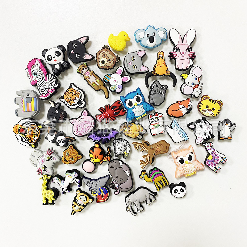 New Cave Shoes Flower Cute Shoe Buckle Cartoon Cave Shoes Cartoon Cave Shoes Upper Decoration Accessories Animal World