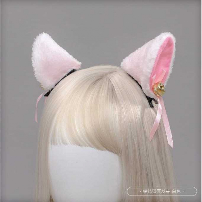 日本製帽子猫耳ヘアバンドキツネぬいぐるみヘアピンヘアアクセサリーガールハートシミュレーション純粋な欲望獣耳|undefined