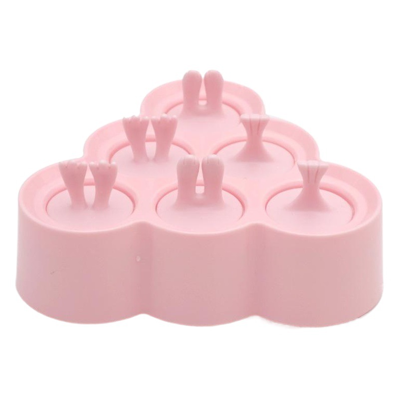 Molde de helado de cubo de hielo de silicona para niños mini molde de hielo Bola de paleta para el hogar molde de bricolaje molde de paleta de cubo de hielo casero