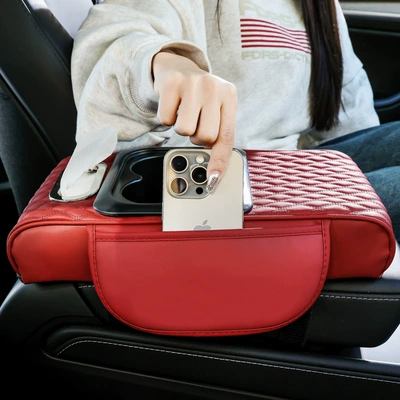 Armrest box pad – Integrated Pad Storage