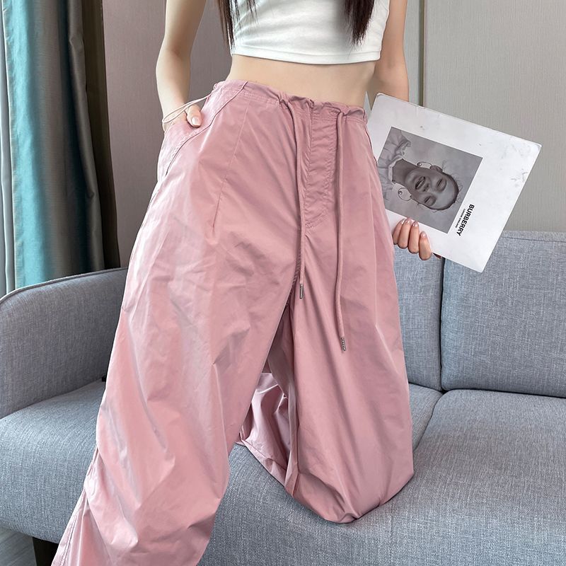 American-Style Cargo Pants for Women, Summer Jazz Dance Petite Casual Dance Sports Jogger Heavy-Duty Cargo Pants