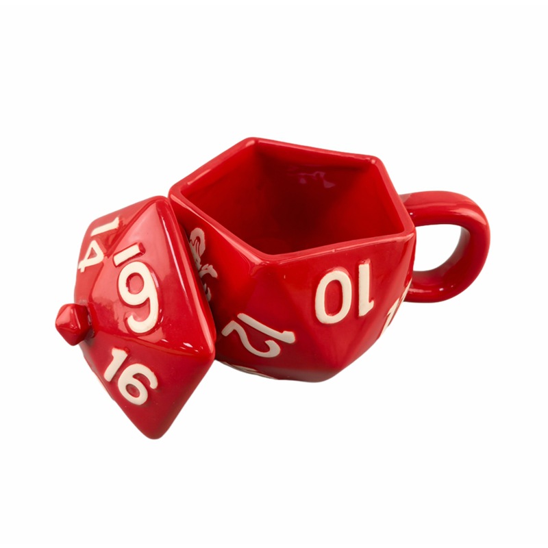 Mahjong dice taza de cerámica taza de desayuno taza de café de color taza de oficina taza de agua digital creativa taza de marca