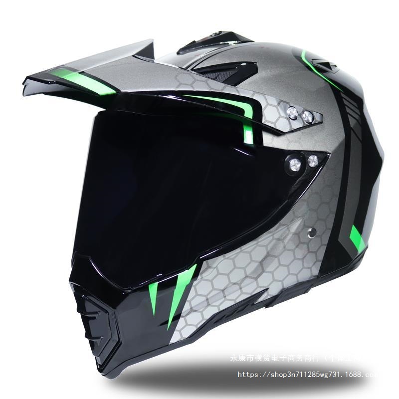 Off-Road Helmet Motorcycle Racing Helmet Dual-Purpose Rally Helmet