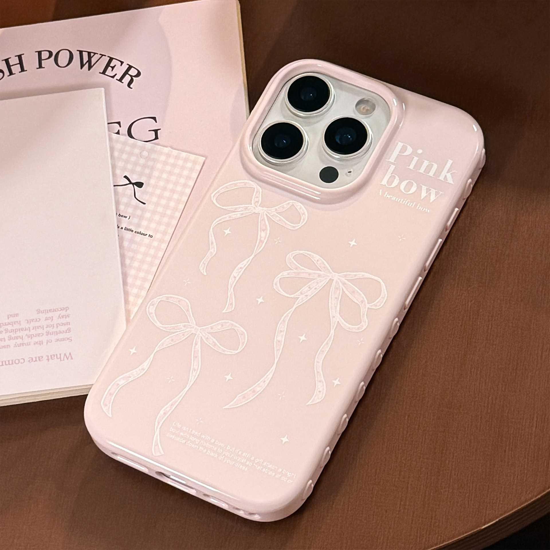 Coque De Téléphone À Nœud Ballet Pour Iphone Pro Max Plus_voghion.com