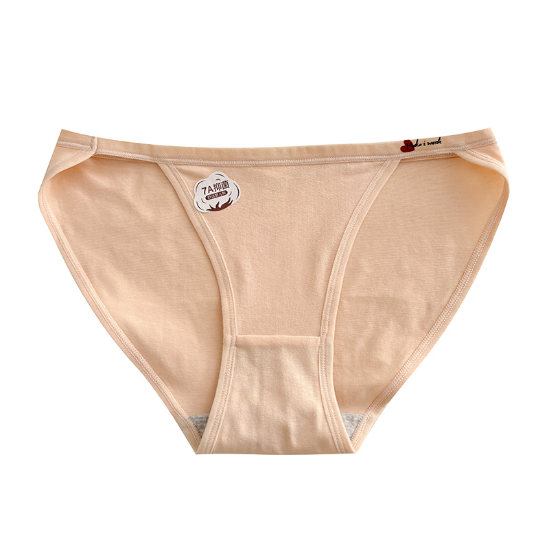 7A antibacterial seamless cotton panties ladies low waist comfortable 100% cotton crotch sexy high split briefs wholesale