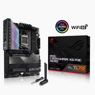 ASUS ROG Crosshair X670e Hero Computer Motherboard is suitable for CPU AMD AM5 processor