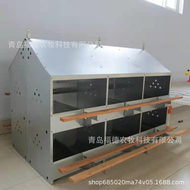 产蛋箱规格 12穴鸡用产蛋箱 热镀锌加厚材质产蛋箱 多穴产蛋箱