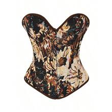 B 38924 Vintage oil painting corset top Ī���ͻ���������¿�
