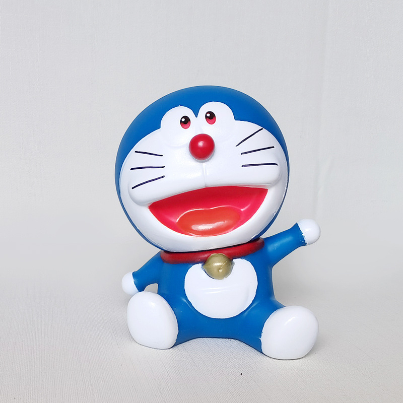ドラえもん ドラえもん 車の装飾品 車の装飾 ジングル猫 インテリア用品 ビニールシングルドール 10cm|undefined