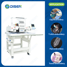 12 Needles 500*800mm Computer Embroidery Machine 1 Head 5080