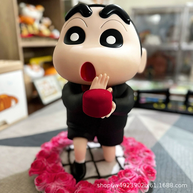 Crayon Shin-новое предложение, ручная 1:1 большая фигурка, аниме серия, украшение к празднику Циси/День святого Валентина, свадебные принадлежности