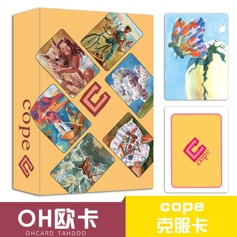 Oka ブランドのサブリミナル プロジェクション カード、チーム ビルディング、スピリチュアル マップ カード、標準カード、オーバーカム カード、子供用カード、送料無料|undefined