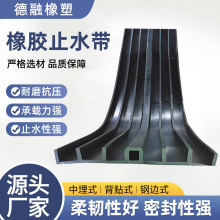 工业橡胶止水带国标651中埋式橡胶止水带隧道建筑工程背贴止水带