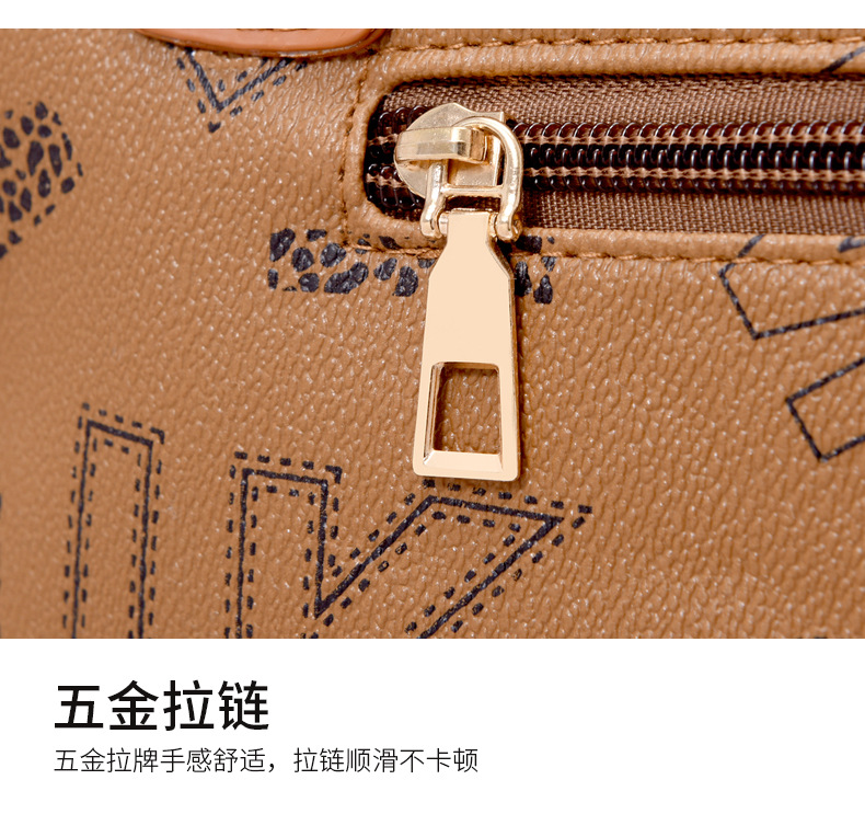 Cross-border foreign trade large-capacity new European and American retro mother-and-child bag multi-piece set women's bag, single-shoulder crossbody handbag undefined