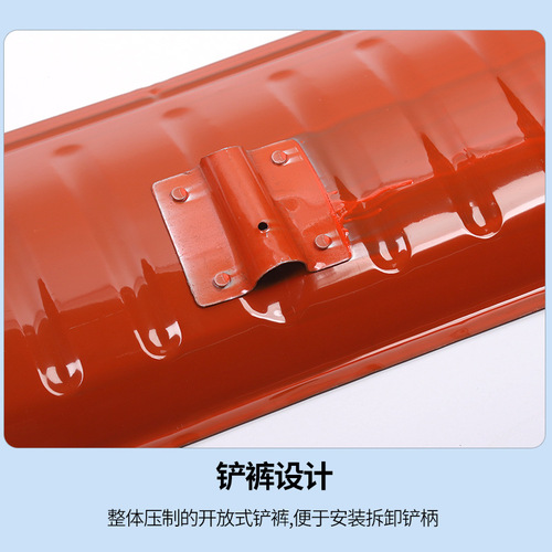 Manganese steel quenched snow shovel manufacturer direct delivery outdoor iron snow shovel snow shovel artifact snow removal tool shovel