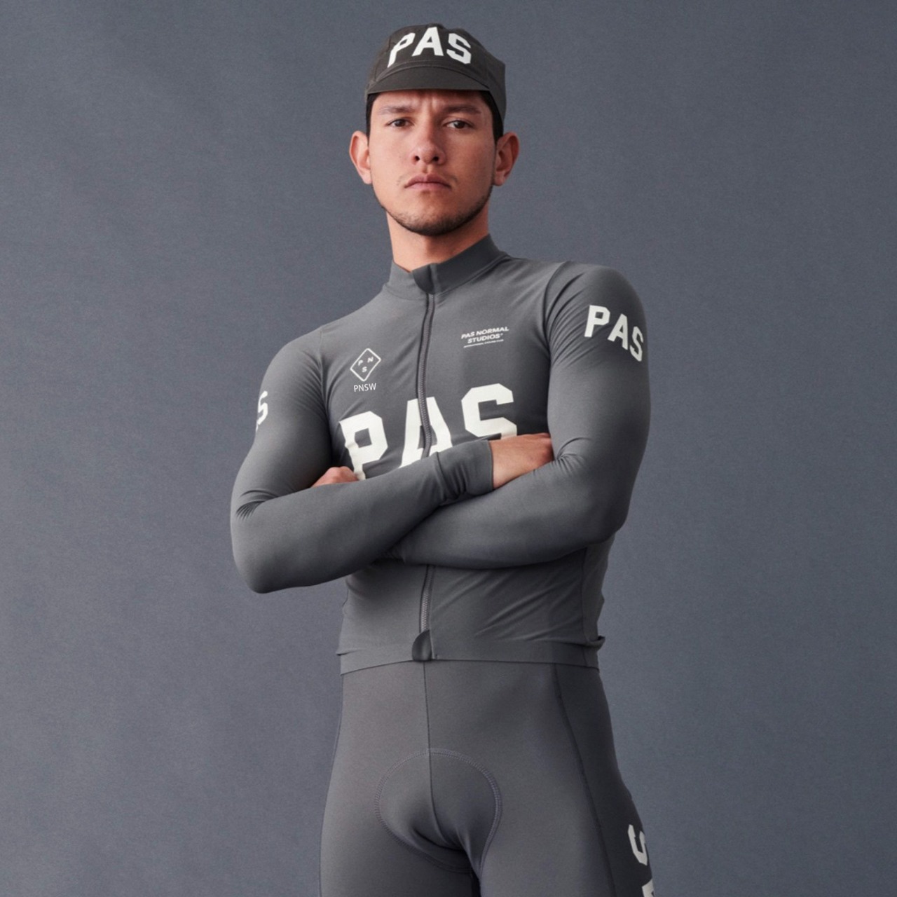 Pas2024 Summer and Autumn Breathable Sun Protection Cycling Long-Sleeve Jersey Set for Men and Women, Quick-Drying Double Arrow Mountain Bike