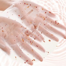 冻干蕾丝面膜玫瑰花瓣石墨烯花青素蓝铜肽冻干面膜布自带精华膜纸