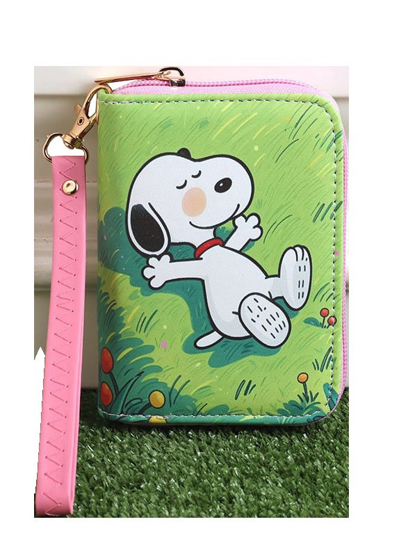 Cartoon de comercio exterior transfronterizo lindo bolso de tarjeta portátil para niños almacenamiento bolso pequeño para hombres y mujeres monedero portátil para niños y niñas
