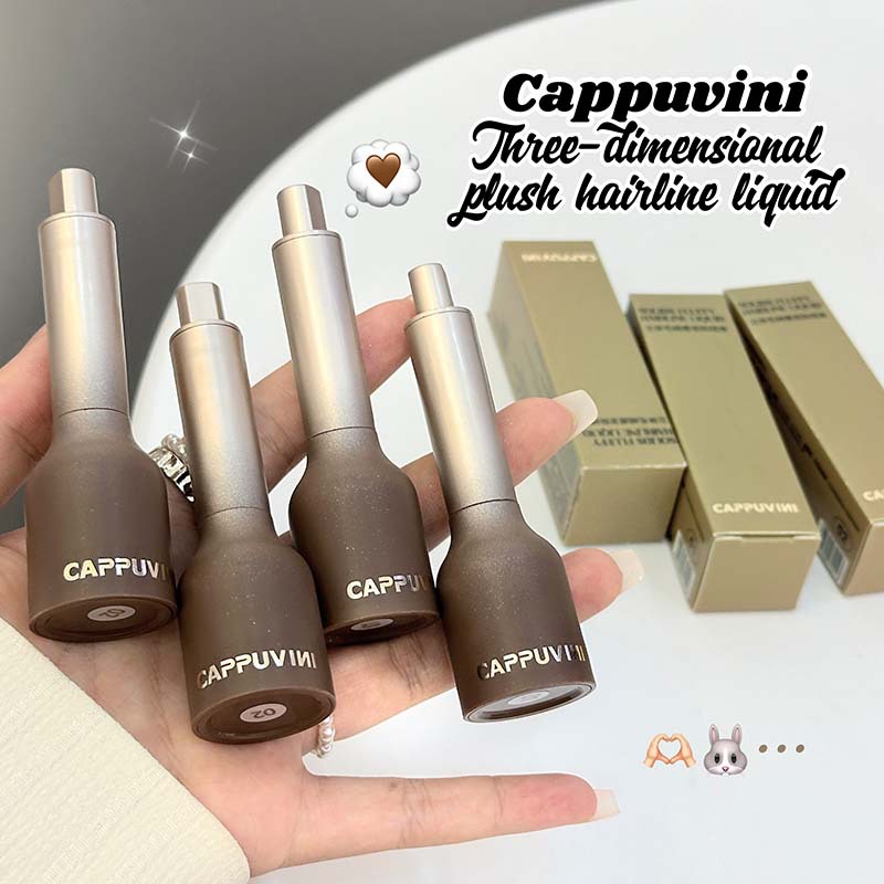 Cappuvini立体毛绒感发际线液 不晕染化妆品平价学生防水防汗彩妆