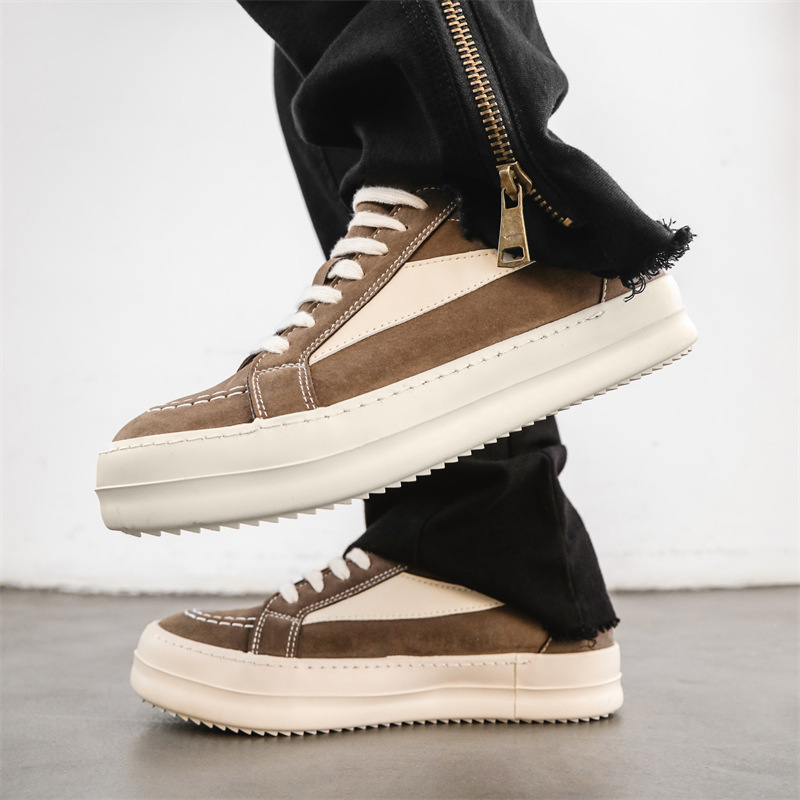 Men's shoes, trendy men's casual trend, versatile moral training, men's shoes, youth fashion, personality, new trendy shoes, drop shipping_voghion.com