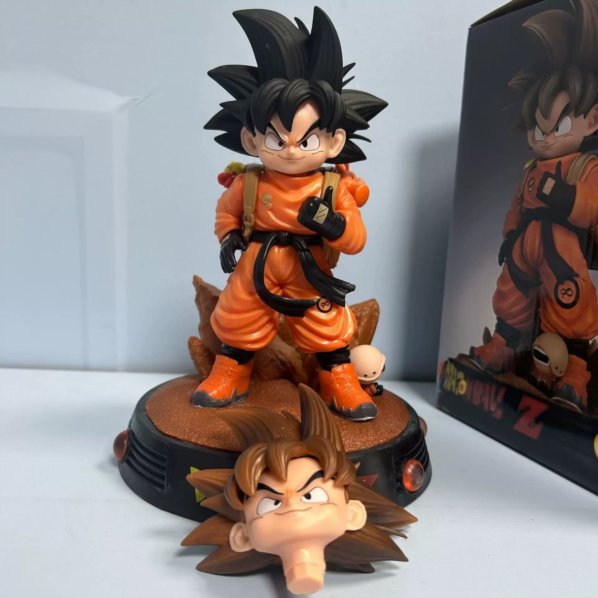 Минifigurка Dragon Ball для путешествий, скульптура головы