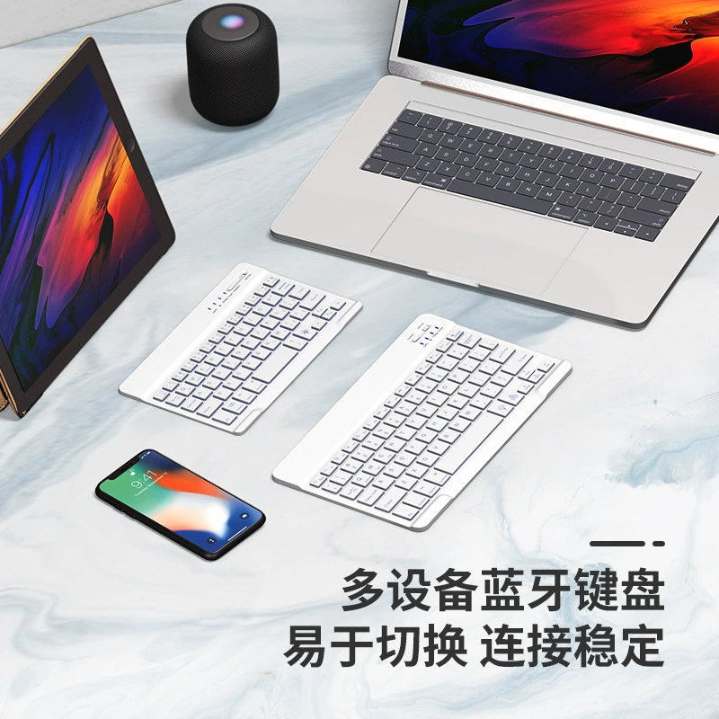 Совместимая клавиатура, телефон, планшет ноутбук, набор, 10 дюймов, bluetooth, оптовая продажа