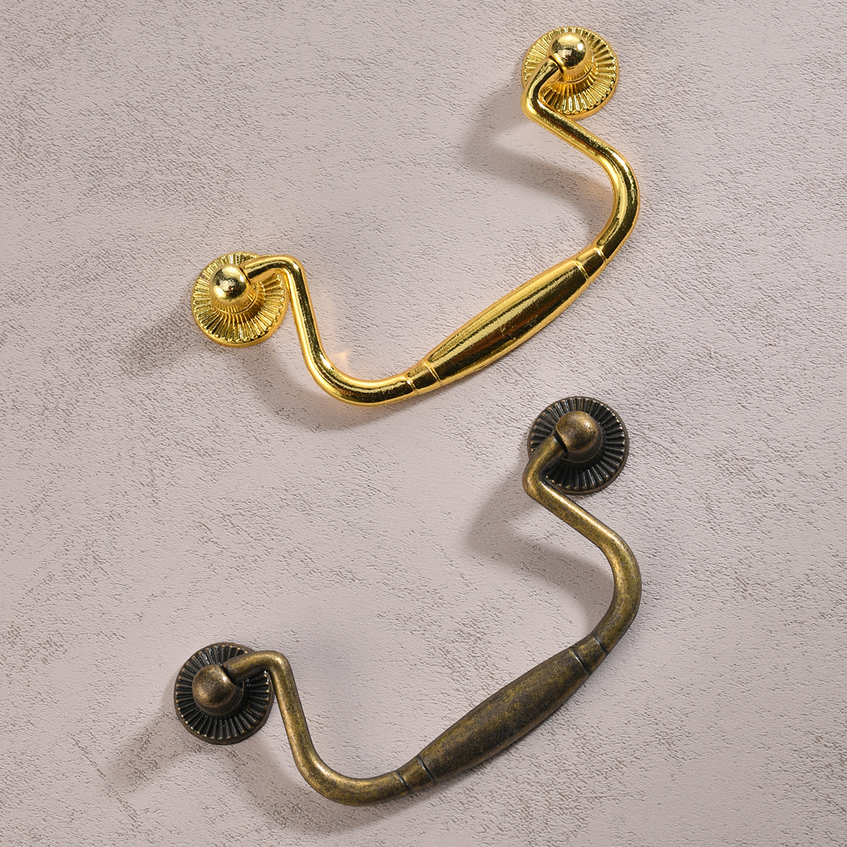 Jingmao Hardware B-139 Home Antique Brocade Box Wooden Box Retro Drawer Cabinet Pull Hole Distance 78mm