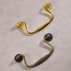 Jingmao Hardware B-139 Home Antique Brocade Box Wooden Box Retro Drawer Cabinet Pull Hole Distance 78mm