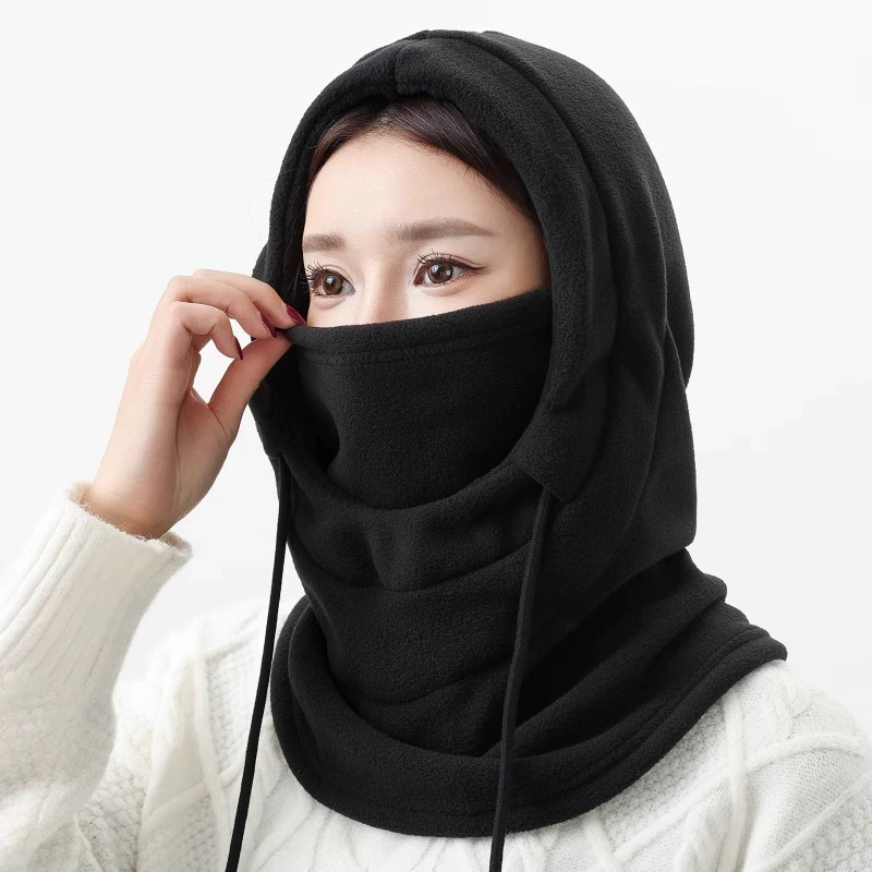 Молодежная шляпа пуловер женская зимняя наружная ветрозащитная теплая шапка мужская холодостойкая верховая езда чехол для ушей