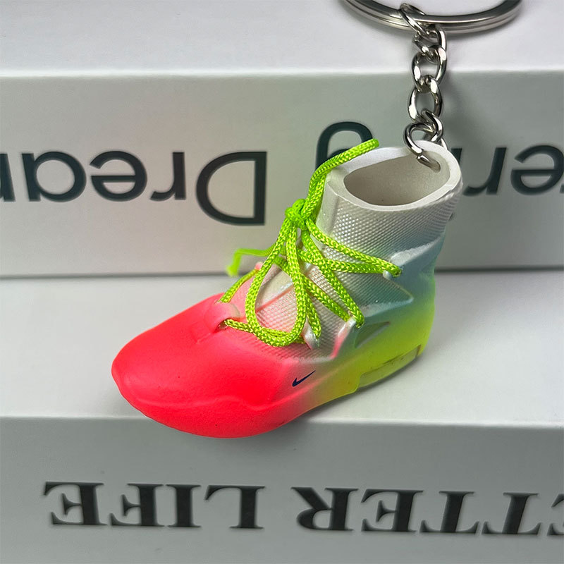 12.FEAR gradient pink Green